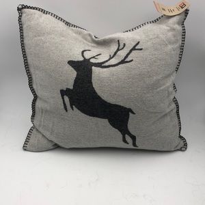 David Fussenegger Dancing Stag Cushion Cover Sylt Deer Accent Pillow